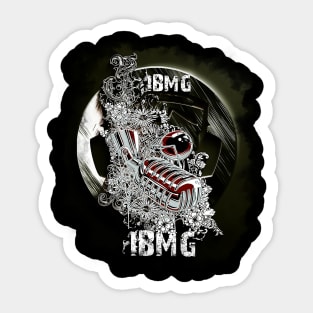 IBMG apparel Sticker